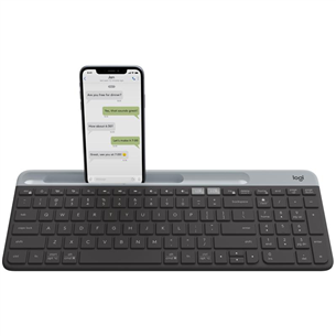 Logitech K580, RUS, gray - Wireless Keyboard