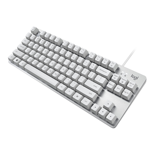 Logitech K835 TKL Red Switch, SWE, white - Mechanical Keyboard