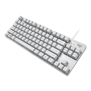 Logitech K835 TKL Red Switch, SWE, valge - Mehaaniline klaviatuur