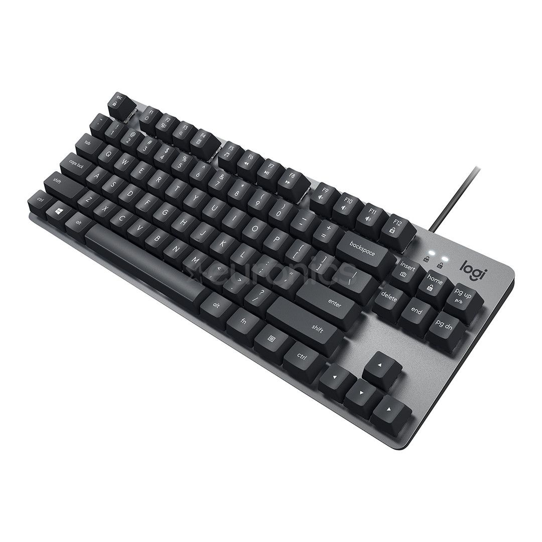 Logitech K835 TKL Red Switch, SWE, серый - Механическая клавиатура