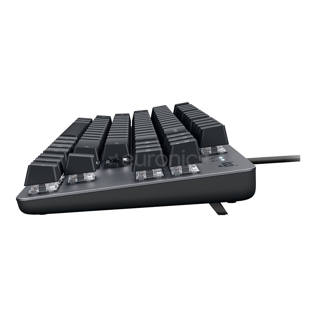 Logitech K835 TKL Red Switch, SWE, серый - Механическая клавиатура