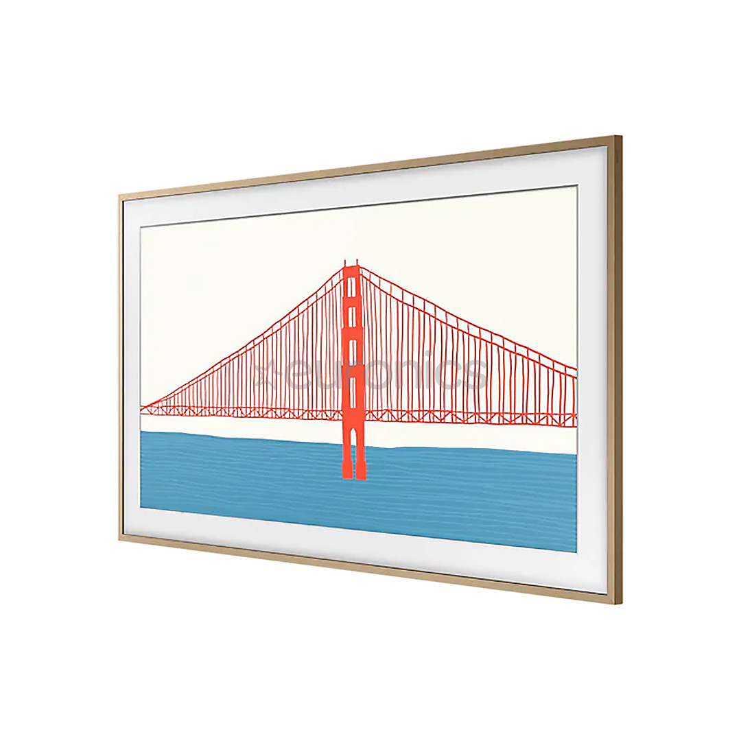 65" kohandatav teleriraam Samsung The Frame 2021 (helepruun)