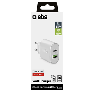 Vooluadapter USB-C SBS (20 W)