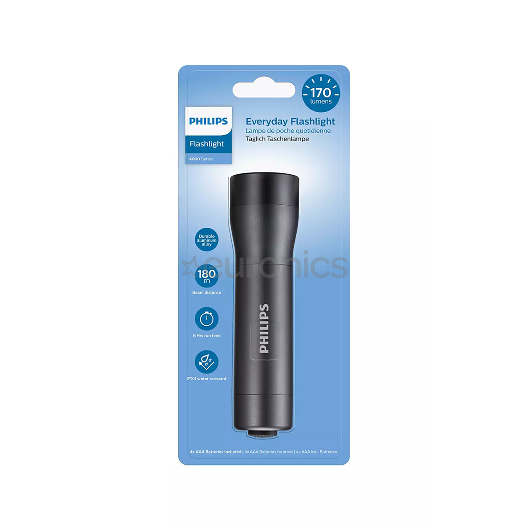 Philips, черный - Светодиодный фонарик