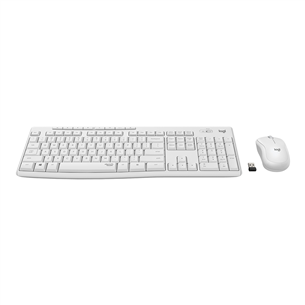 Logitech Slim Combo MK295, US, white - Wireless Desktop