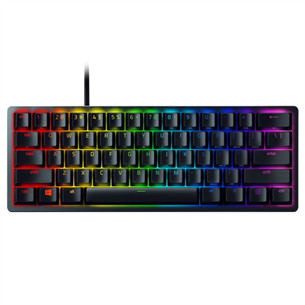 Razer Huntsman Mini Purple Switch, SWE, must - Klaviatuur