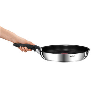 Tefal Ingenio Emotion, diameter 22/24/28 cm, inox/black - Pan set