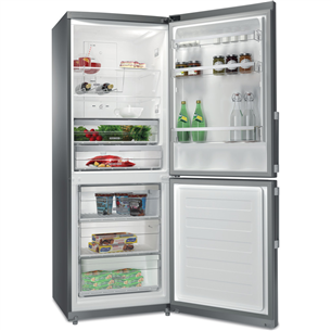 Whirlpool, NoFrost, 462 L, height 196 cm, inox - Refrigerator