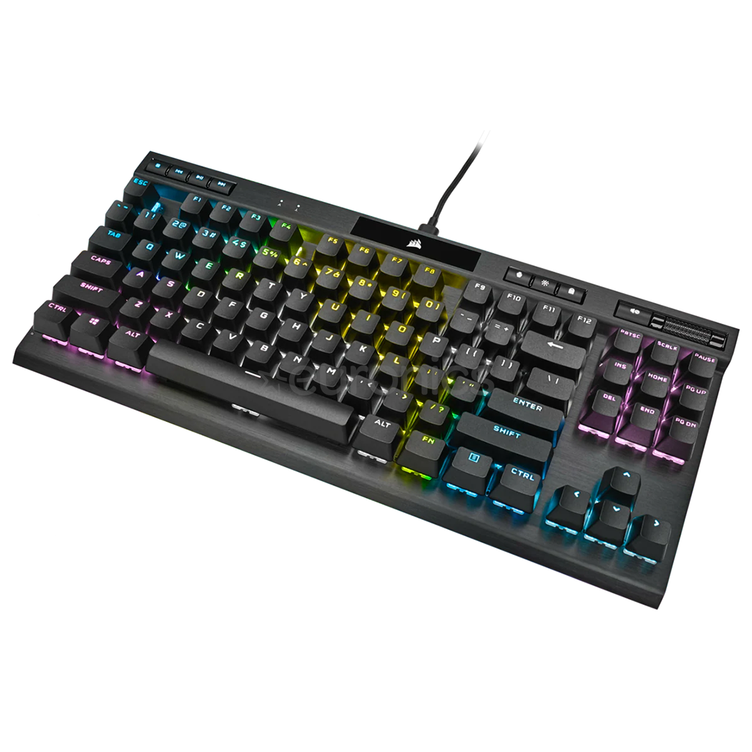 Corsair K70 TKL CS MX Red, SWE, black - Mechanical Keyboard