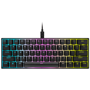 Corsair K65 Mini MX Speed, ENG, black - Mechanical Keyboard