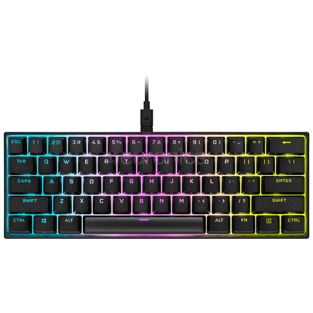 Corsair K65 Mini MX Red, ENG, черный - Механическая клавиатура