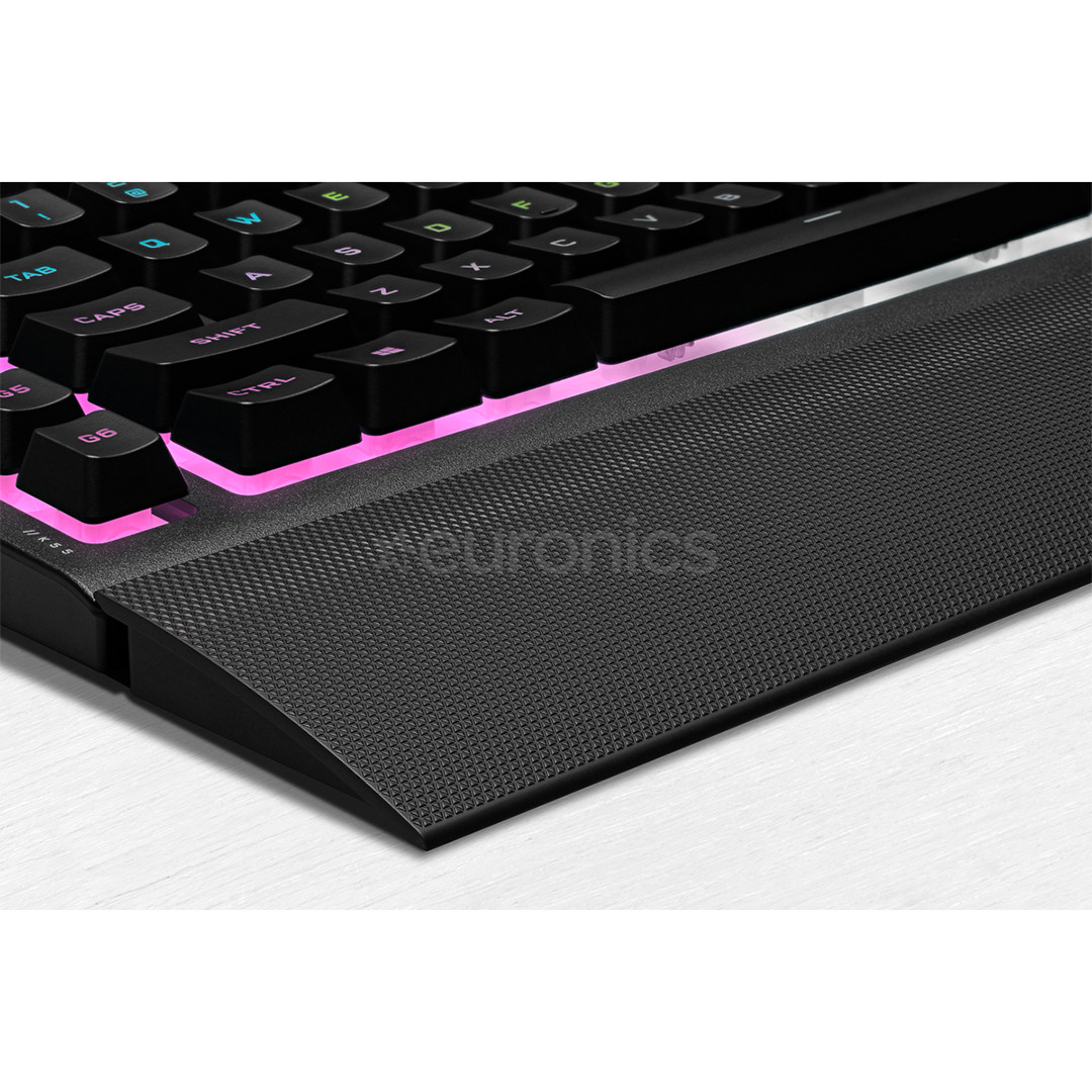 Corsair K55 PRO XT Rubber Dome, SWE, must - Klaviatuur