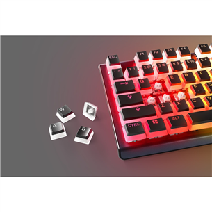 SteelSeries PrismCAPS, SWE, черный - Колпачки клавиш для клавиатуры