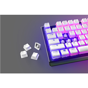 SteelSeries PrismCAPS, SWE, белый - Колпачки клавиш для клавиатуры