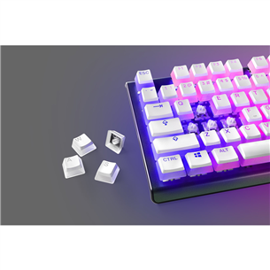 SteelSeries PrismCAPS, SWE, white - Keycaps