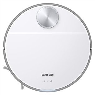 Samsung JetBot 80+, станция очистки, белый/серый - Робот-пылесос
