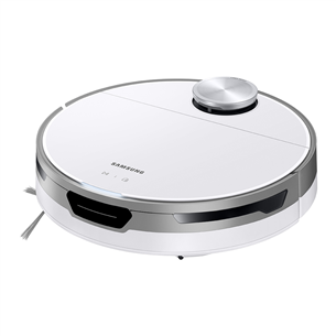 Samsung JetBot 80+, dust disposal, white/grey - Robot vacuum cleaner