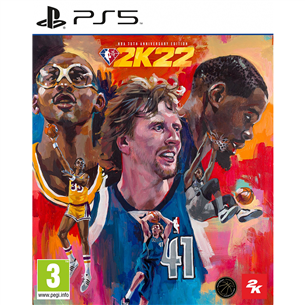 PS5 game NBA 2K22 75th Anniversary Edition