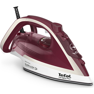 Tefal Ultragliss Plus, 2800 Вт, темно-красный/белый - Паровой утюг FV6810E0