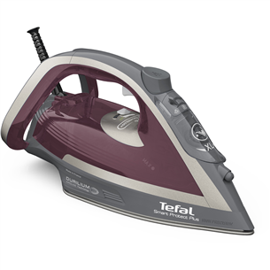 Tefal Smart Protect Plus, 2800 Вт, темно-красный/серый - Паровой утюг