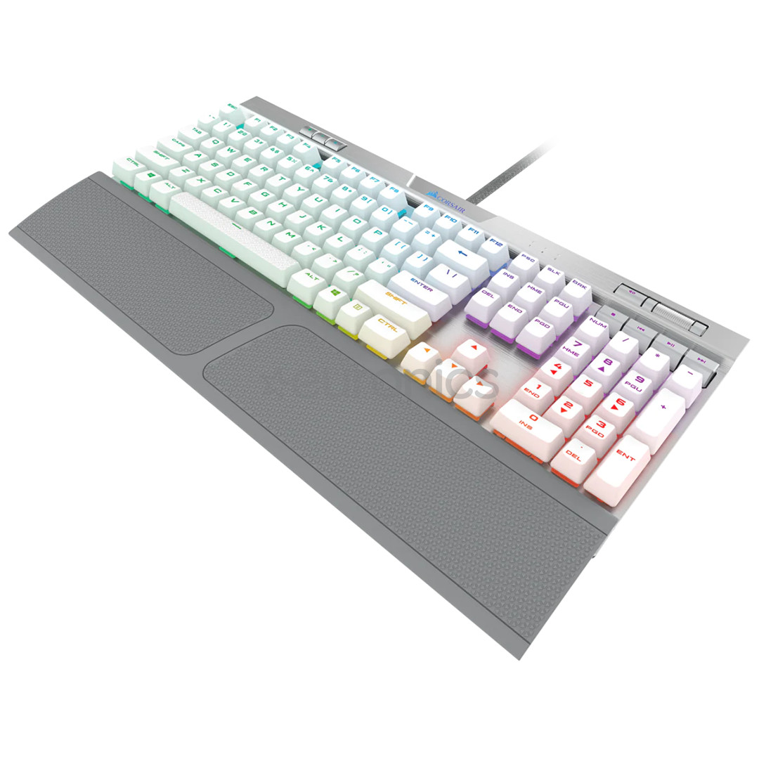 Corsair K70 MK.2 SE Cherry MX Speed, SWE, white - Mechanical Keyboard