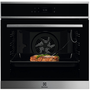 Electrolux SenseCook 800, 72 L, roostevaba teras - Integreeritav ahi EOE8P39WX