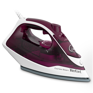 Tefal Express Steam, 2400 Вт, темно-красный/белый - Паровой утюг FV2835E0