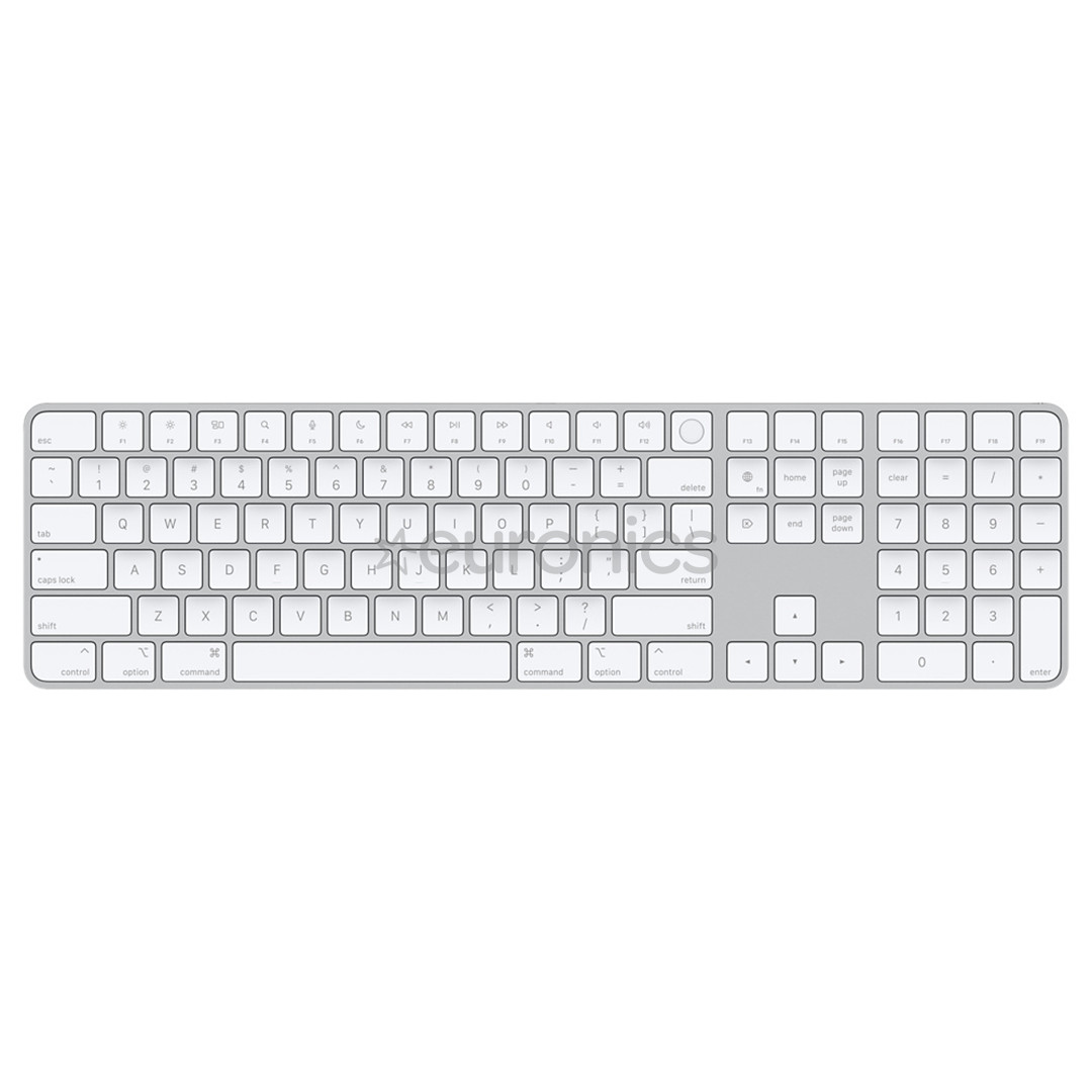 Apple Magic Keyboard, ENG, Touch ID, valge - Juhtmevaba klaviatuur