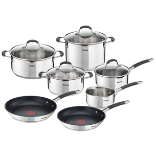 Tefal Illico, inox - 11 pcs pans and pots set