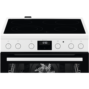 AEG, 73 L, white - Freestanding Ceramic Cooker