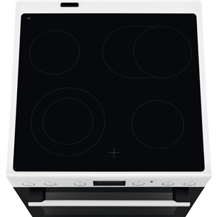 AEG, 73 L, white - Freestanding Ceramic Cooker