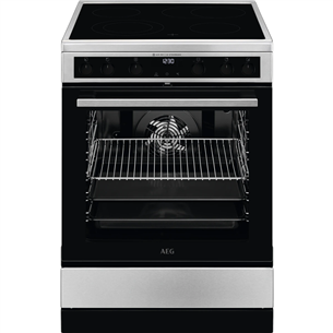 AEG SteamBake, 73 L, inox - Freestanding Ceramic Cooker