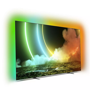 Philips OLED 4K UHD, 65", feet stand, black - TV