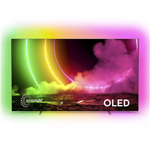 Philips OLED 4K UHD 48", jalad äärtes, hall - Teler