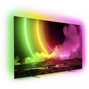 Philips OLED 4K UHD 48", боковые ножки, серый - Телевизор