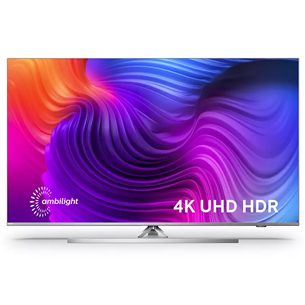 Philips Performance Series PUS8506, 65", 4K UHD, LED LCD, jalg keskel, hõbedane - Teler