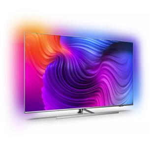 Philips Performance Series, 4K UHD LED, 65", wide stand, silver - TV