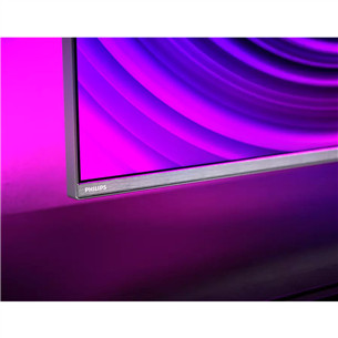 Philips Performance Series PUS8506, 65", 4K UHD, LED LCD, jalg keskel, hõbedane - Teler