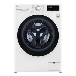 LG, 8 kg, depth 56.5 cm, 1400 rpm - Front Load Washing Machine F4WV328S0E