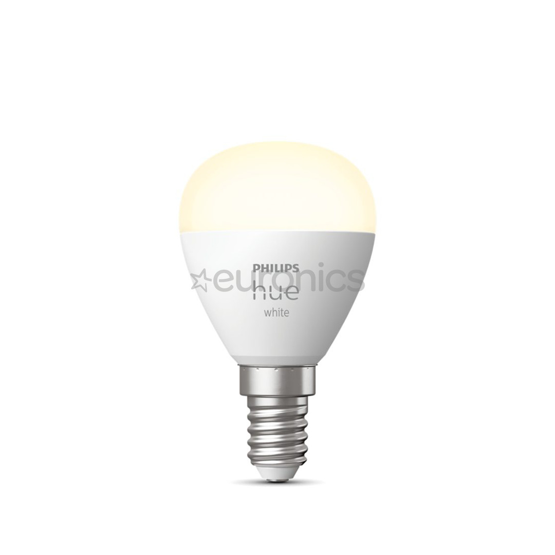Philips Hue White Lustre, P45, E14, white - Smart Light