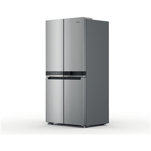 Whirlpool, NoFrost, 594 L, height 188 cm, stainless steel - SBS Refrigerator