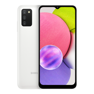 Samsung Galaxy A03s, 32 ГБ, белый - Смартфон