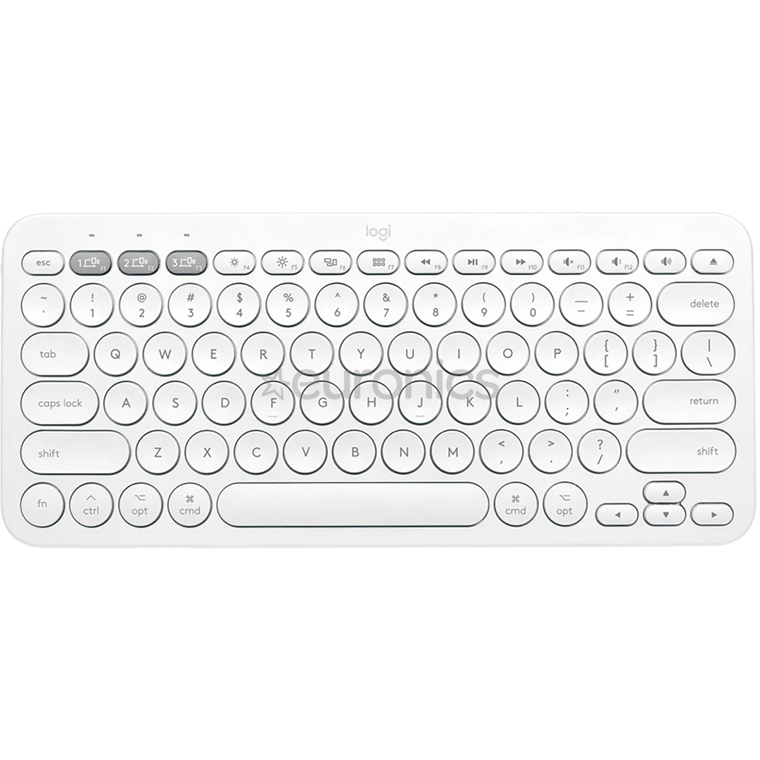 Logitech K380 Mac, SWE, белый - Беспроводная клавиатура