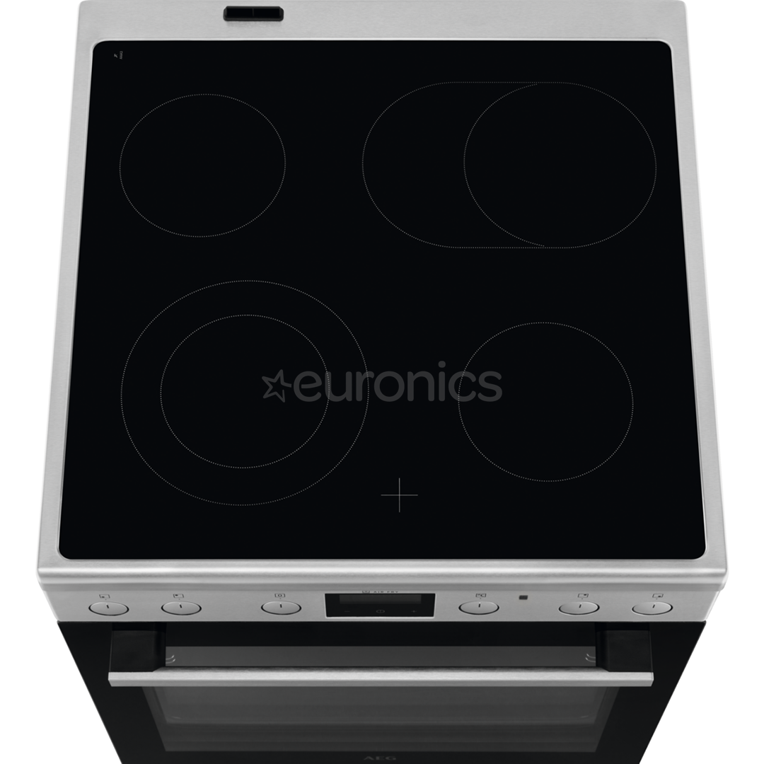 AEG SurroundCook, 73 L, roostevaba teras - Eraldiseisev keraamiline pliit