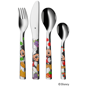 Children's 4-piece cutlery set WMF Mickey Mouse 1282956040