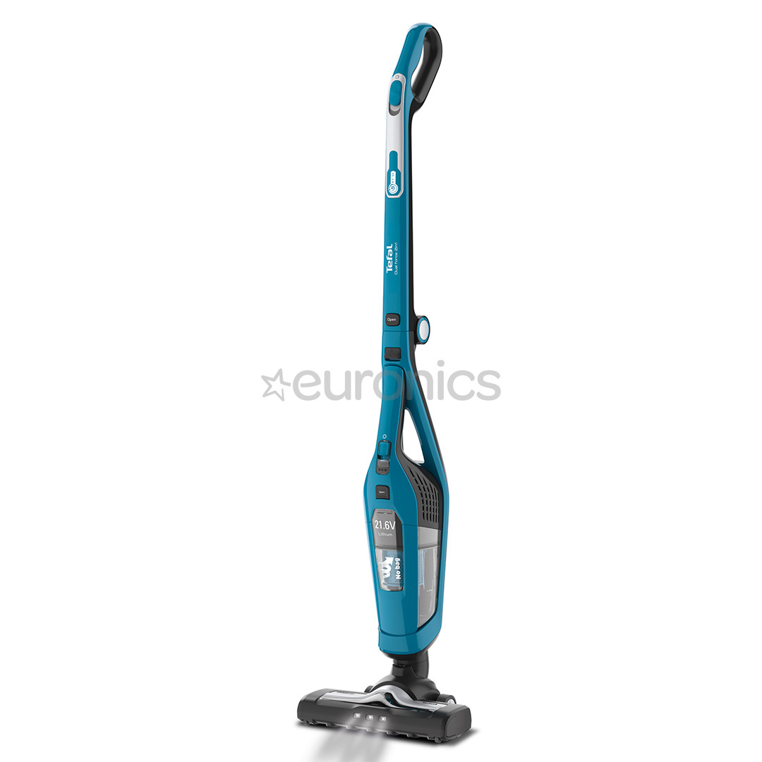Tefal Dual Force 2in1, blue - Cordless Stick Vacuum Cleaner
