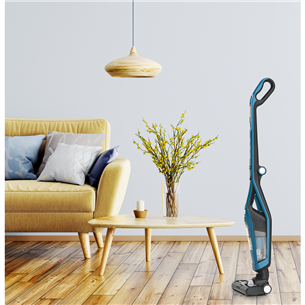 Tefal Dual Force 2in1, blue - Cordless Stick Vacuum Cleaner