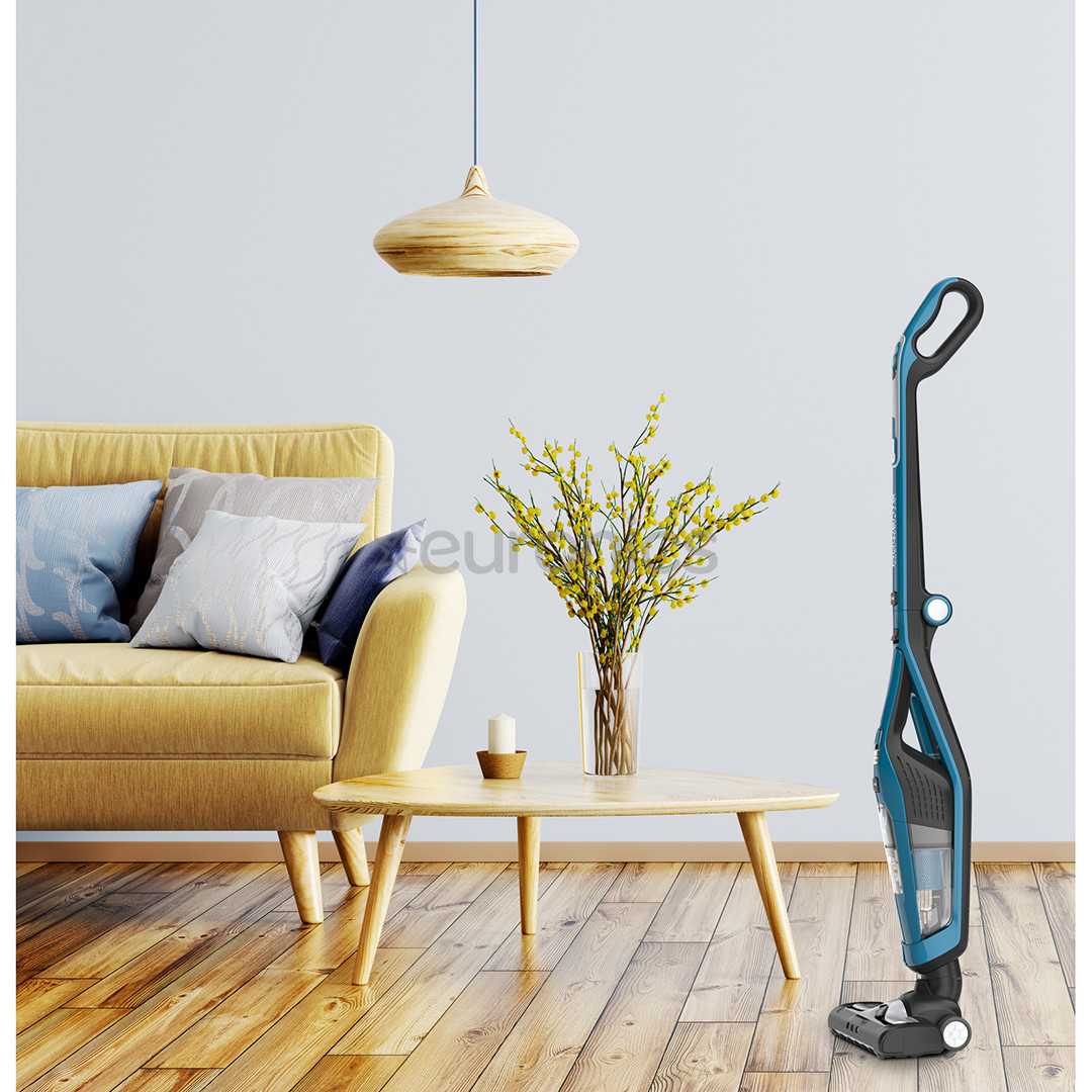 Tefal Dual Force 2in1, blue - Cordless Stick Vacuum Cleaner