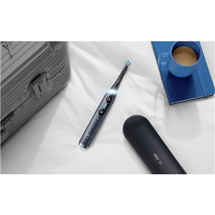 Braun Oral-B iO 7, travel case, black/grey - Electric toothbrush