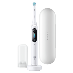 Braun Oral-B iO 8, travel case, black/white - Electric toothbrush